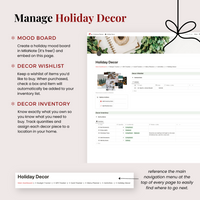 Notion Christmas Planner