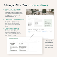 Notion RV Travel Planner